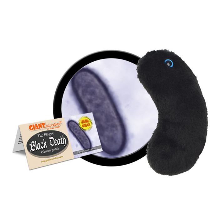 Black Death plush cluster