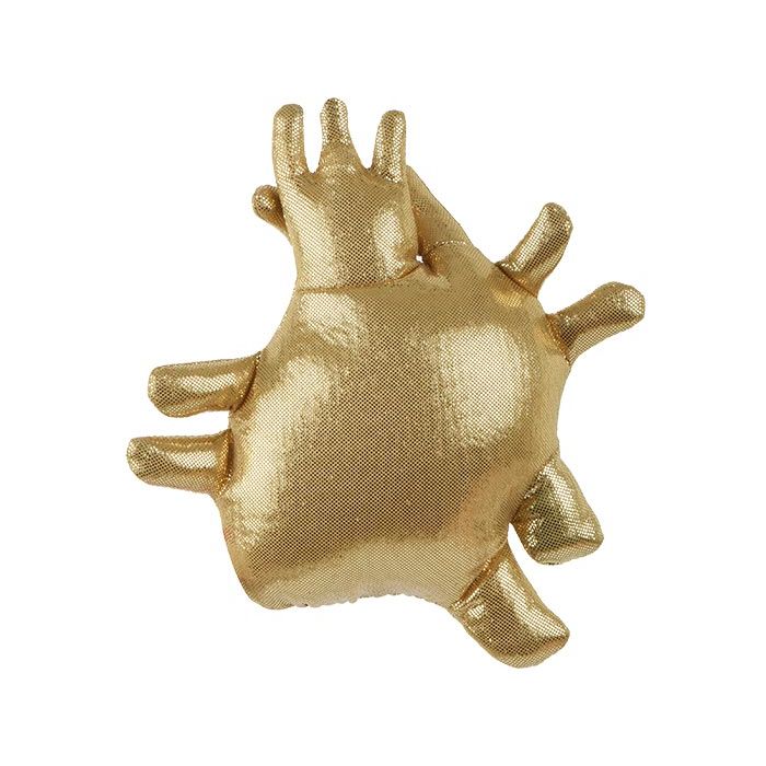 Heart of Gold plush back