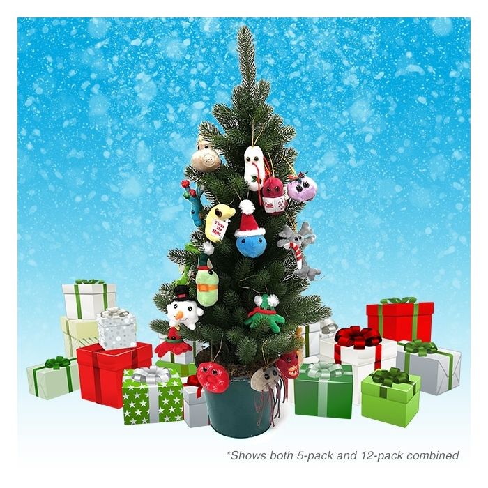 Germ Ornaments tree