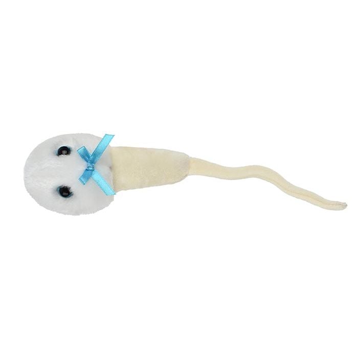 Sperm Cell plush top view