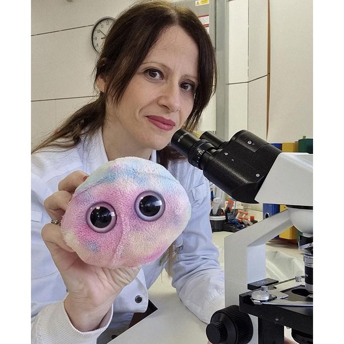 Stem Cell plush researcher
