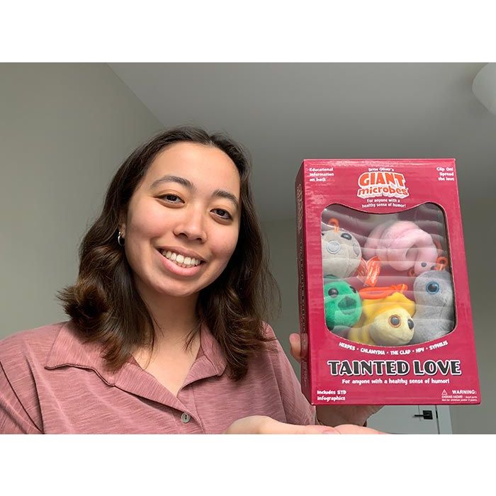 Tainted Love box in hand