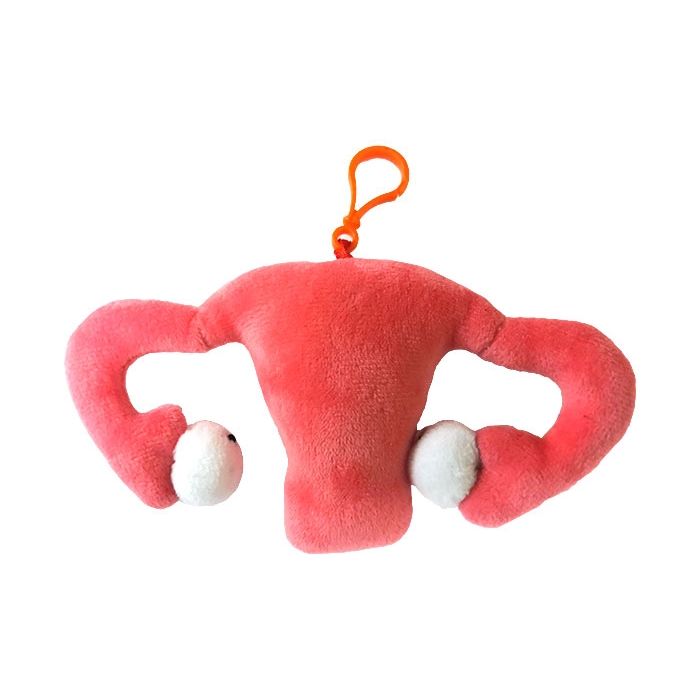 Uterus key ring back