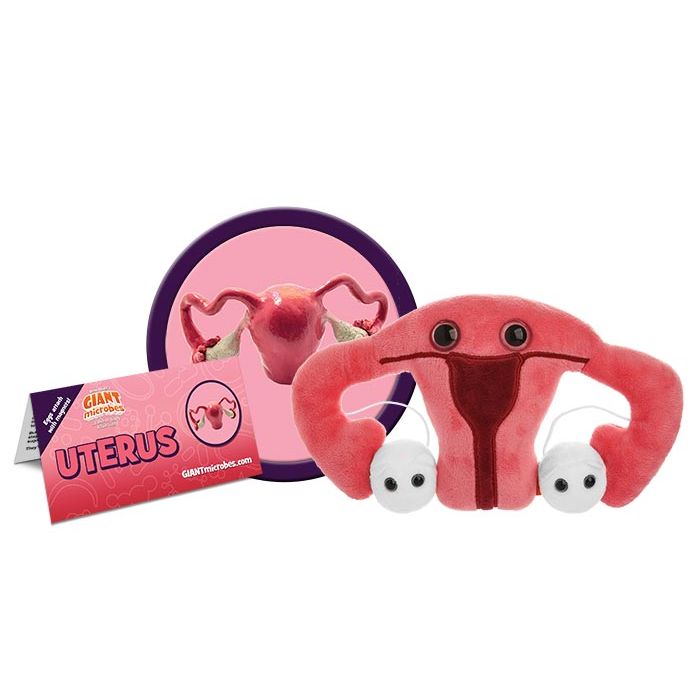Uterus plush toy cluster image