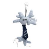 Graduation Brain Cell Plush Doll (Neuron)