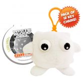 White Blood Cell Key Ring 12 Pack