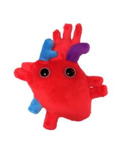 Heart plush doll