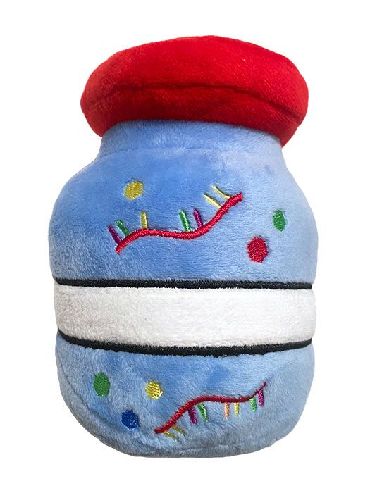 COVID Vaccine plush back