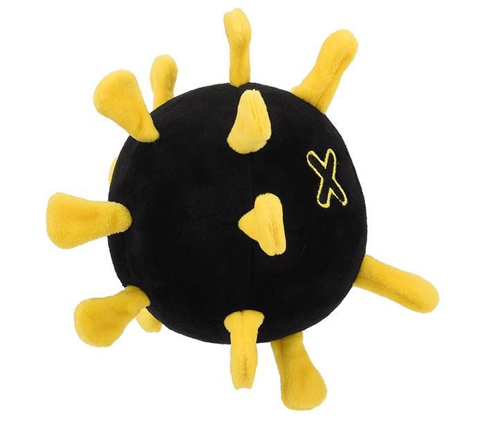 Dead Covid plush side