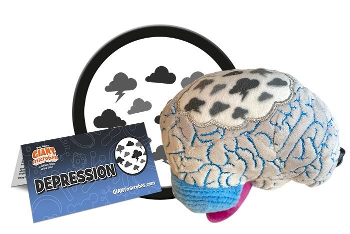 Depression plush cluster