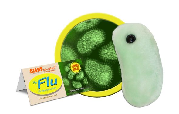 Flu plush cluster