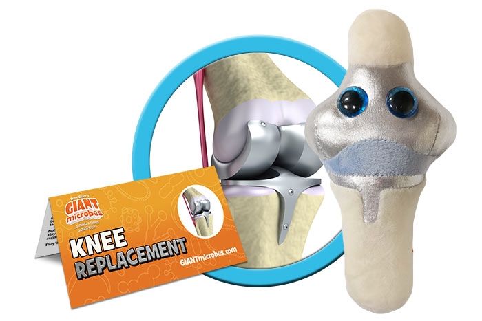 Knee Replacement plush cluster