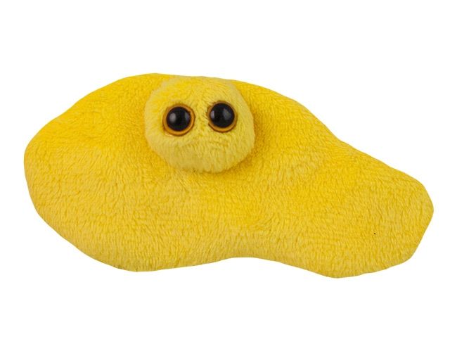 Pee plush doll