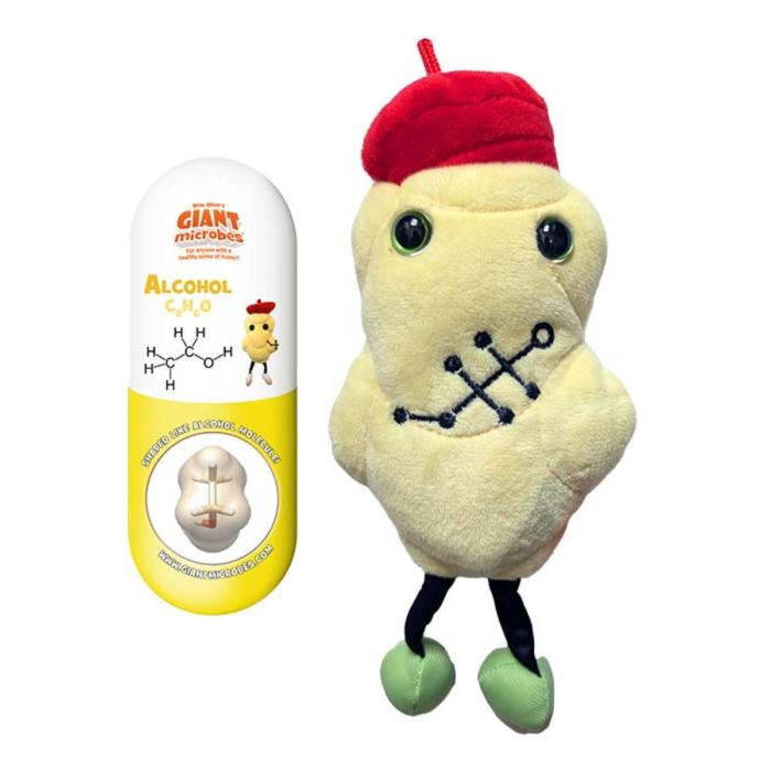 Alcohol plush cluster