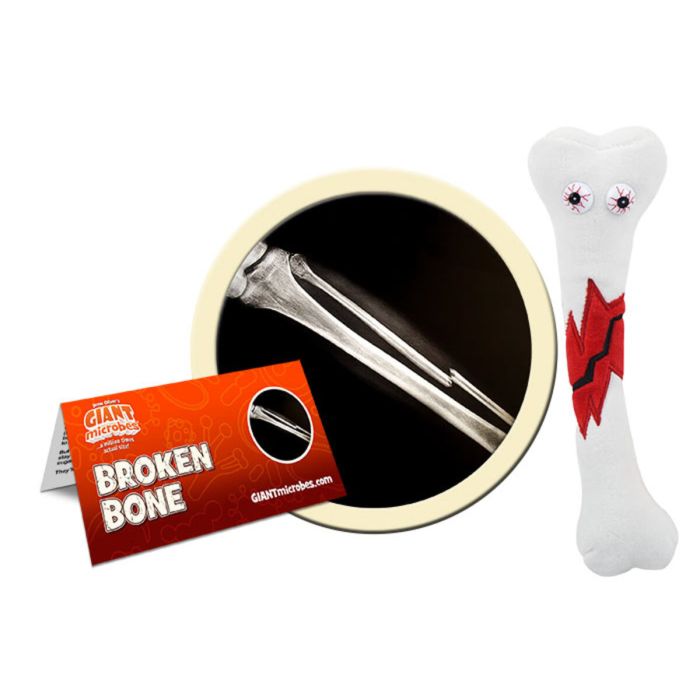 Broken Bone plush cluster