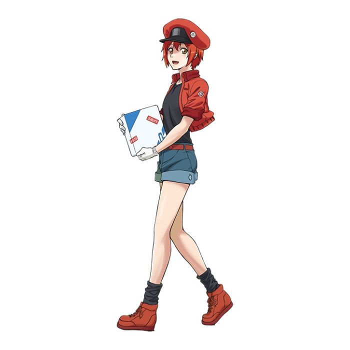 Cells at Work Red Blood character