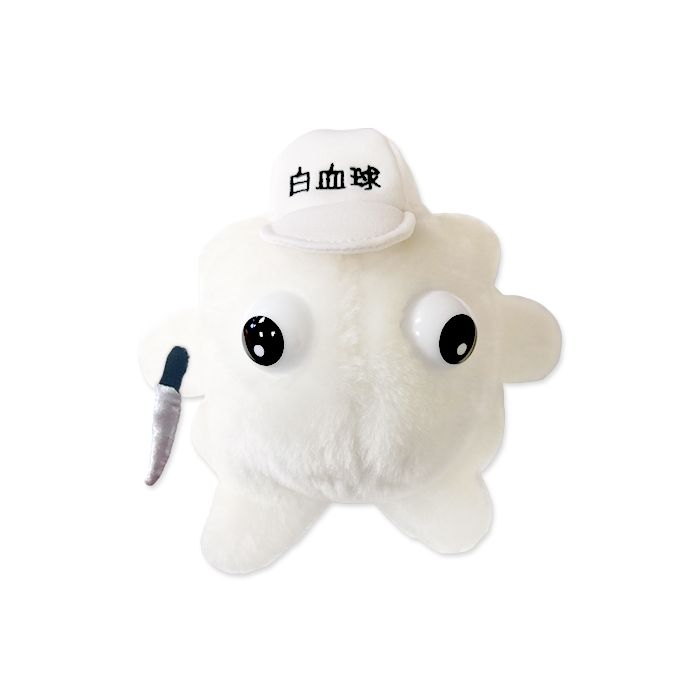 Cells at Work! White Blood plush doll