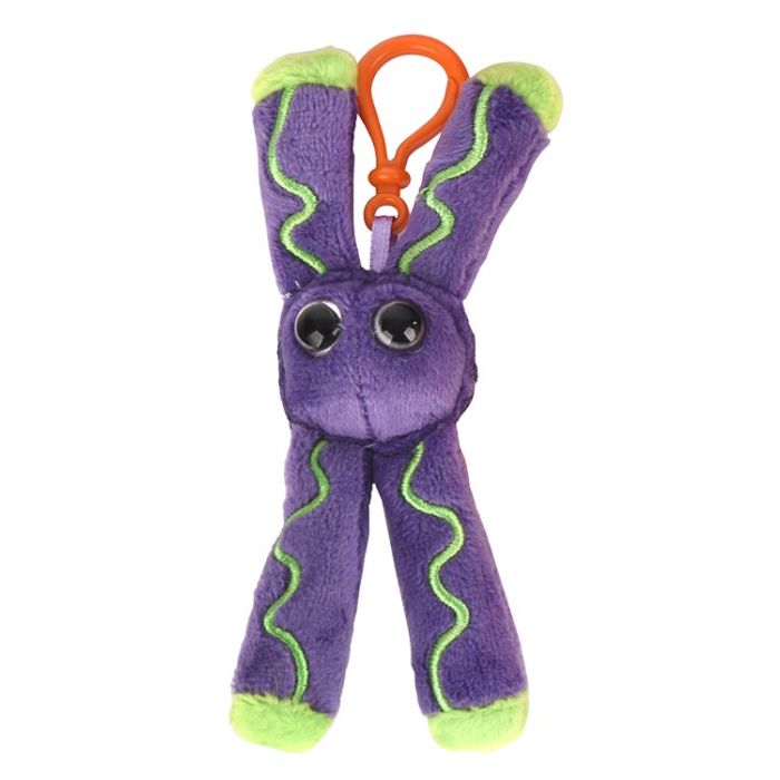Chromosome plush key chain