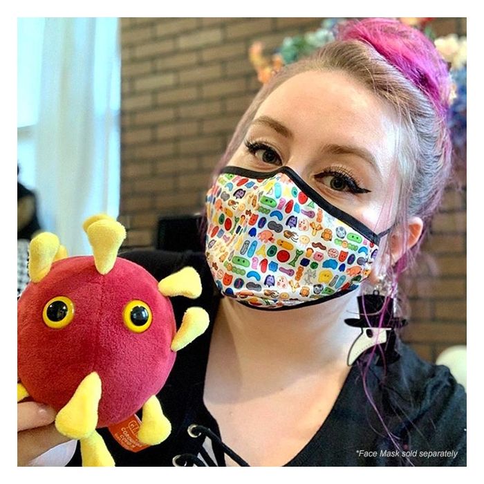 Coronavirus doll and mask