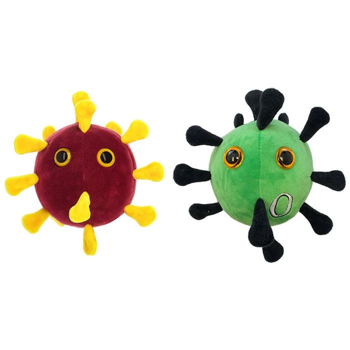 Omicron Covid 2-pack plush dolls
