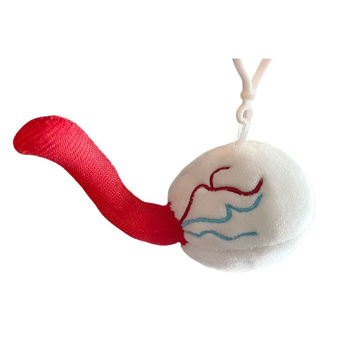 Eye key chain embroidery