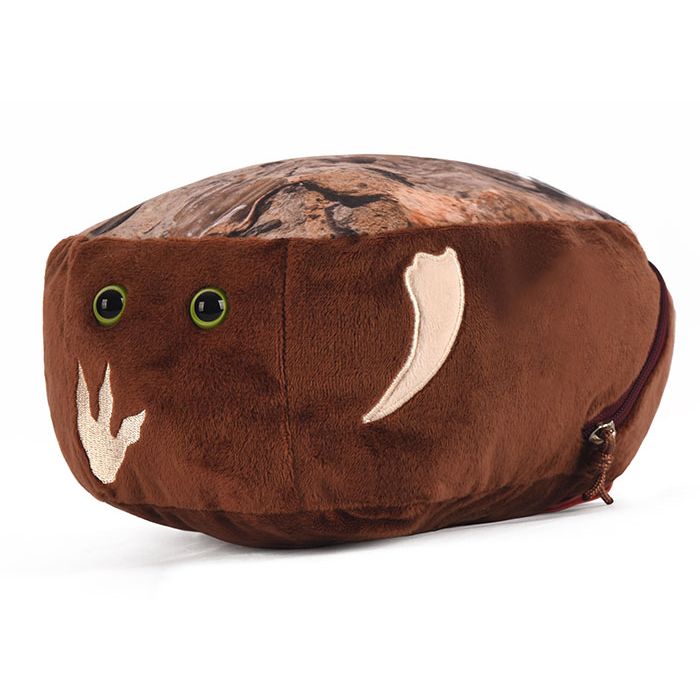 T. rex fossil dig plush angle 2