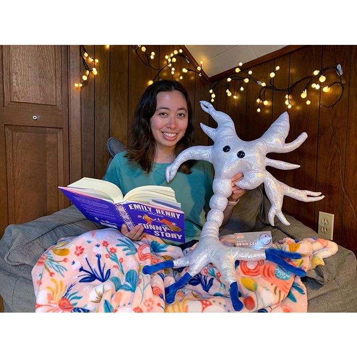 Gigantic Brain Cell in bed