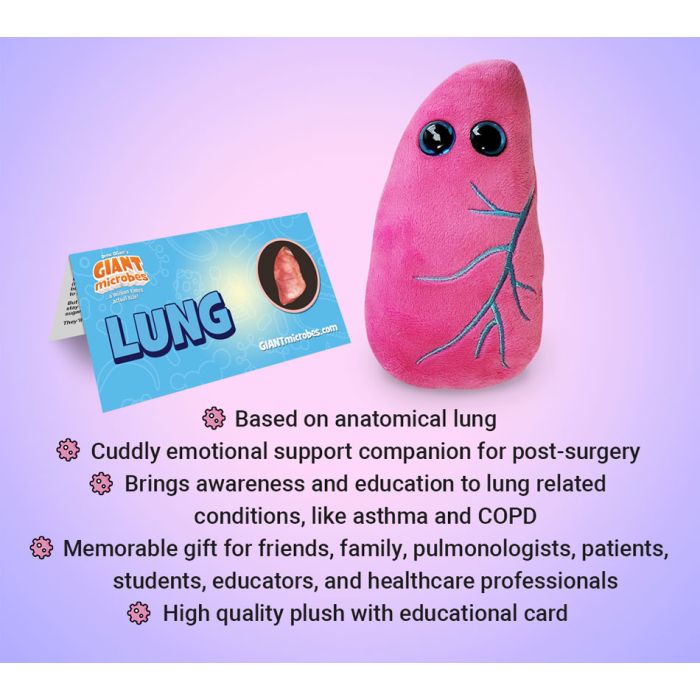 Lung plush bullet points