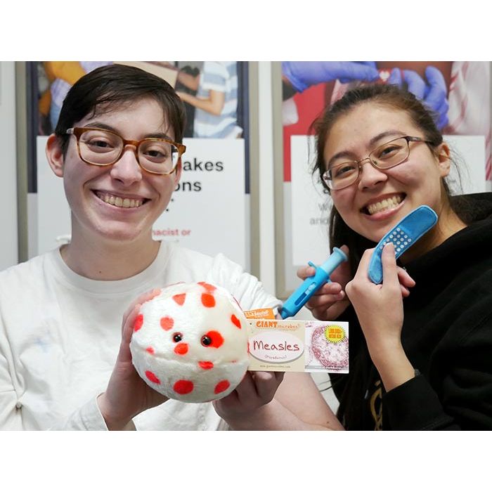 Measles shot buddies