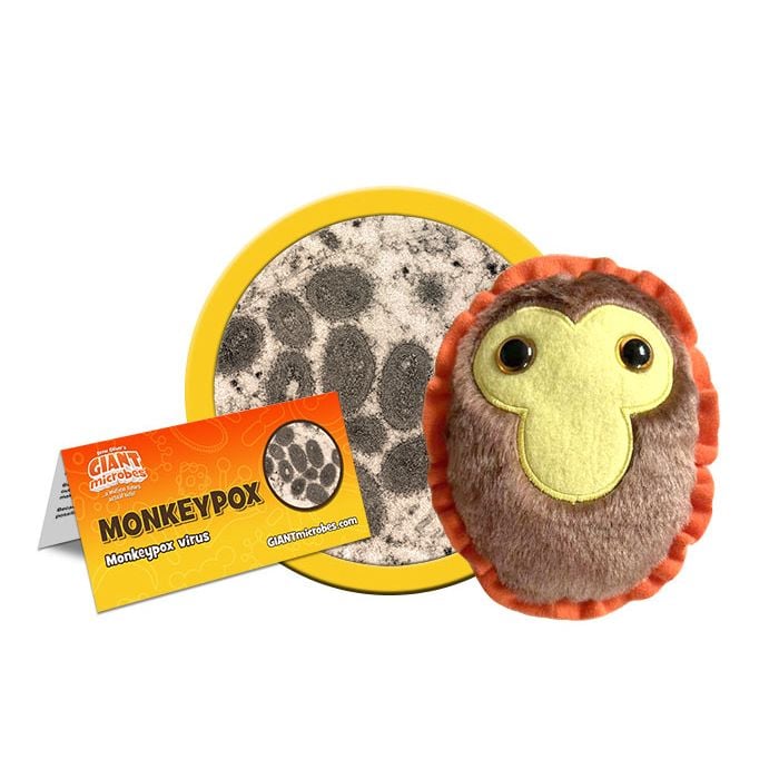 Monkeypox plush cluster