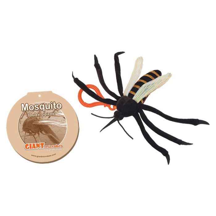 Mosquito plush key chain tag