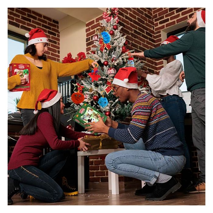 Naughty and Nice Ornaments Xmas party