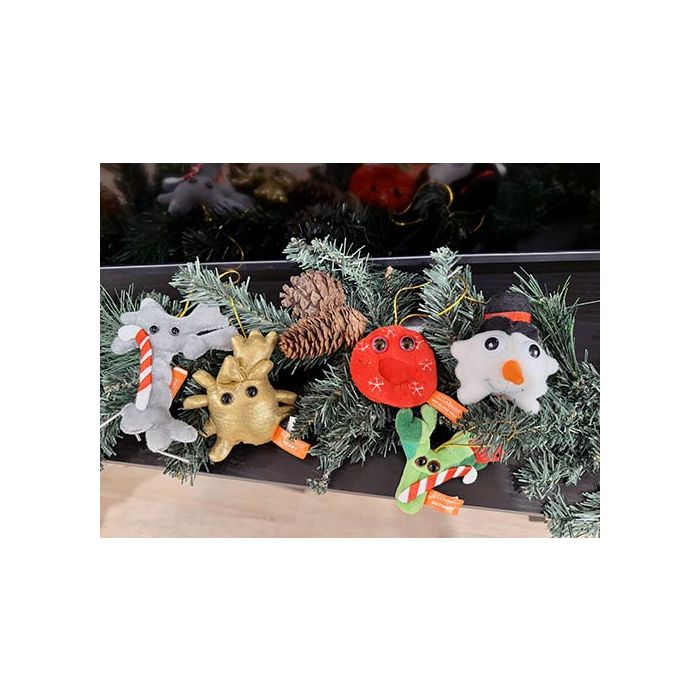 Nice ornaments on garland