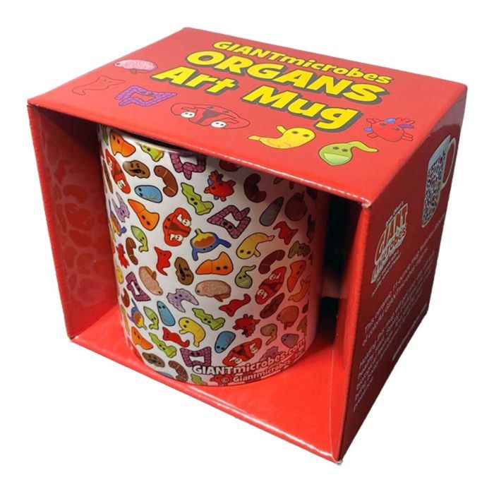 Organs mug in box angled