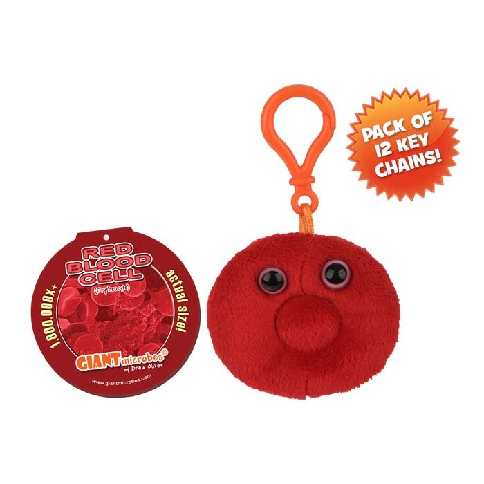 Red Blood Cell key chain 12