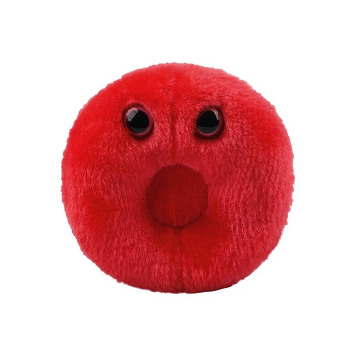 Red Blood Cell plush front