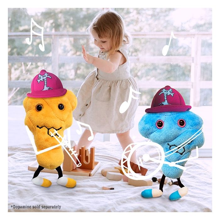 Dopamine and Serotonin with dancing kid