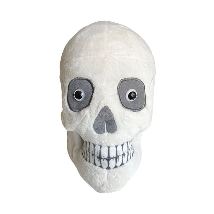 Skull plush front view