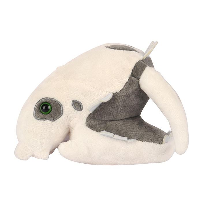 Smilodon skull plush side