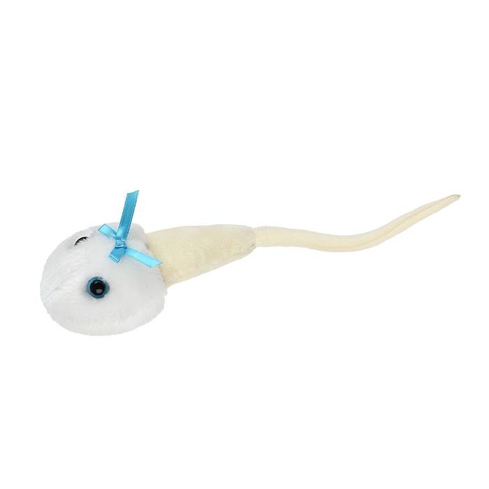Sperm Cell plush angle view