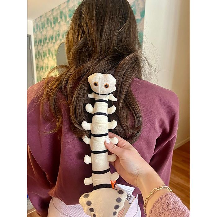 Spine plush back woman