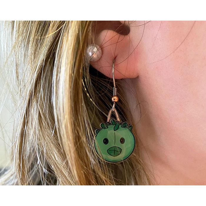 STI earring girl left