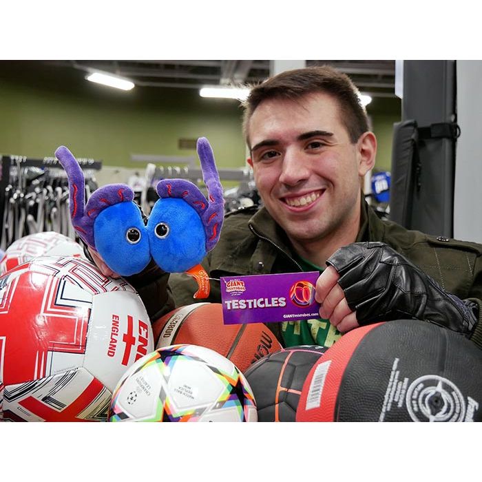 Testicles sports balls