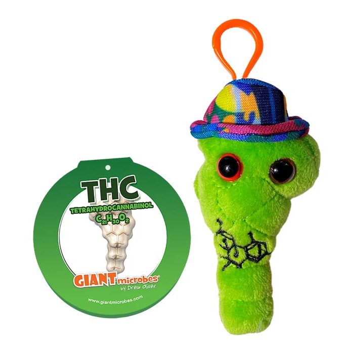 THC key chain with tag