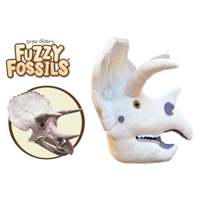 Triceratops gigantic plush cluster