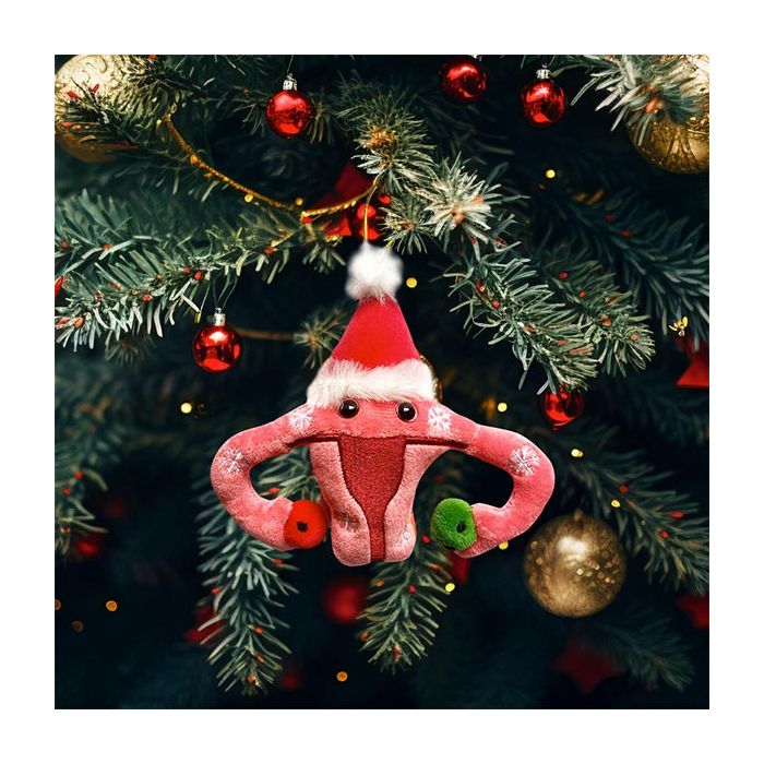 Uterus ornament tree