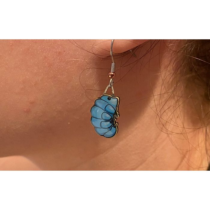 Waterbear earrings model