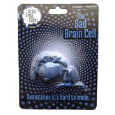 The Happy Brain Cell key chain