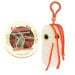 Salmonella key chain with tag