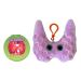 Thyroid plush key chain tag